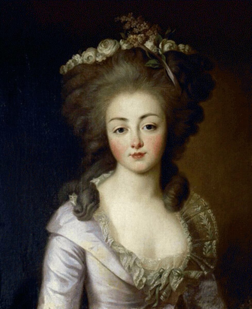 Полиньяк герцогиня. Мадам де Полиньяк. Франсуа-Юбер Друэ (François-Hubert Drouais),1727-1775.. Франсуа-Юбер Друэ Габриэль де Полиньяк.