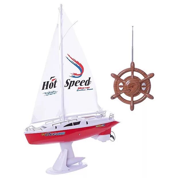 Яхта игрушка. Яхта 1 toy с парусом sail king (т58534) 1:25 22 см. 1toy яхта с парусом на ру, 38. парусная лодка на радиоуправлении. яхта на пульте управления.