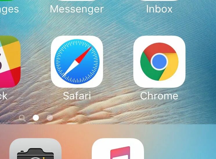 Browser mobile safari