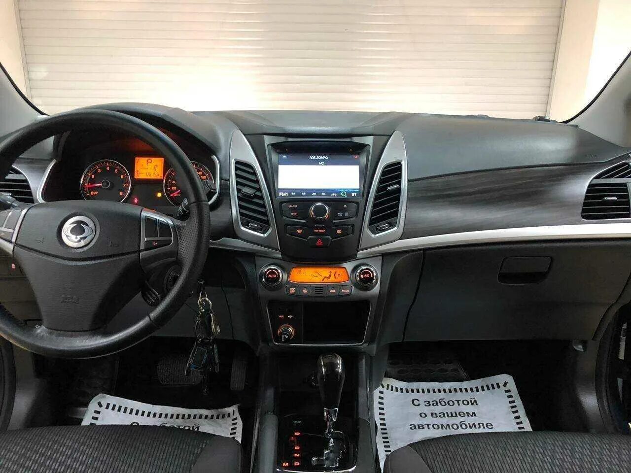 Рестайлинг ssangyong. Ssangyong actyon 2 салон.