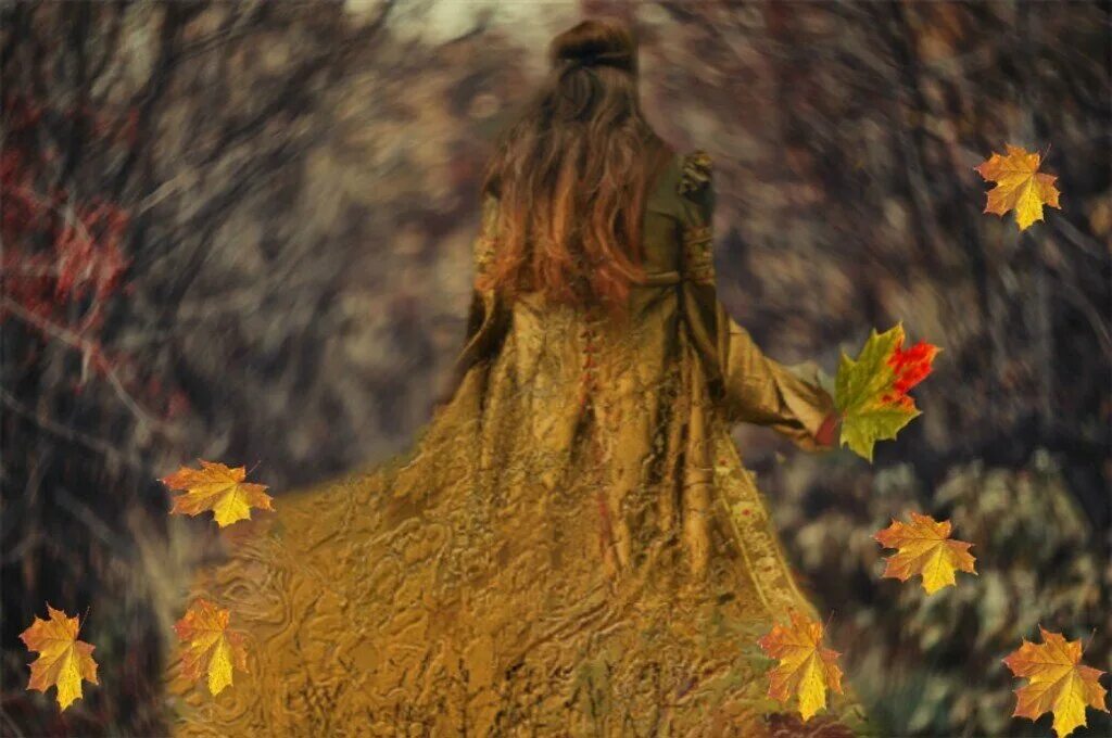 Брожу по осеннему лесу. Уходящая осень. Осеннее прощание. Девушка уходящая в осень. Уходит осень.
