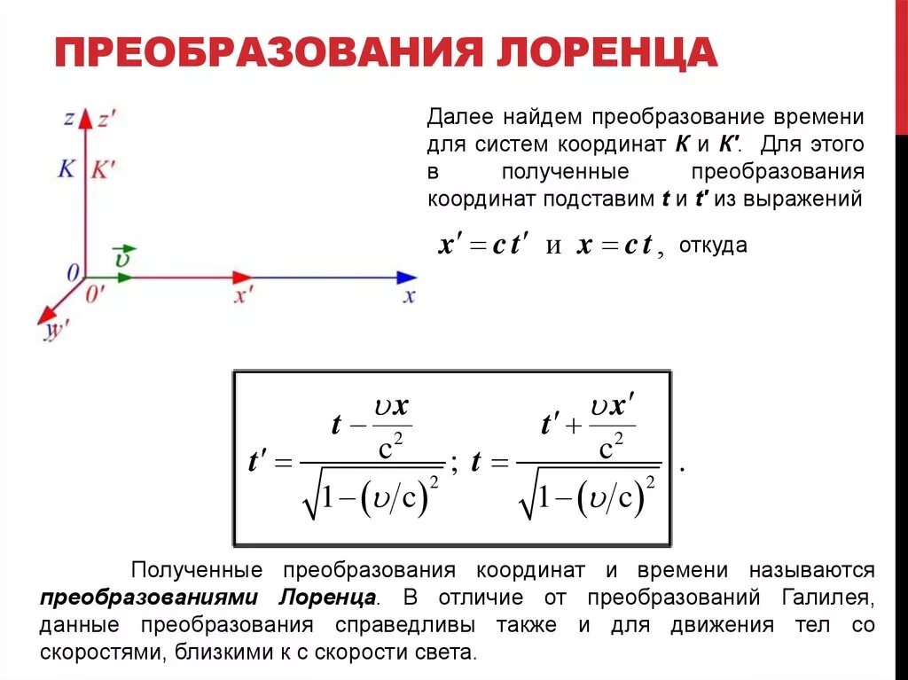 Координата скорости формула