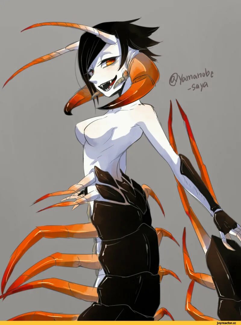 Сколопендра монстр аниме. Девушка сороконожка. Monster girl anime сколопендра. Каэдэ monster girl. Эйфория аниме человеческая многоножка.