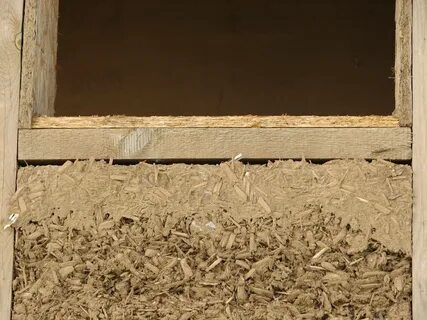 Опилка потолок утепление цемент