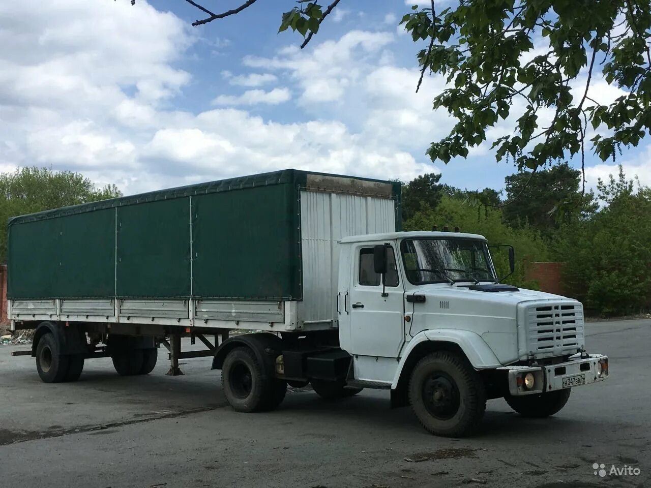 Зил 130 в 1 с полуприцепом одаз. Седельный тягач зил 442160. Зил полуприцеп. Зил 130 седельный тягач. Зил 441510.