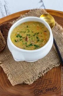 Суп гороховый с копченостями по ивлевски