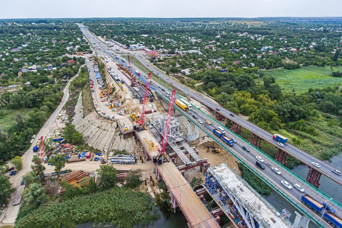 Мост через Северский Донец в Каменске-Шахтинском м4. Каменск Шахтинский мост м4. Мост через реку Северский Донец м-4 Дон. Мост через Северский Донец м4.