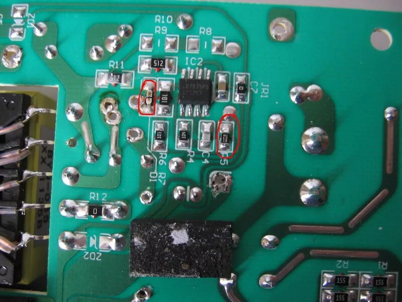 Ld7575ps схема блока питания Ремонт блока питания телевизора BBK LD1912K