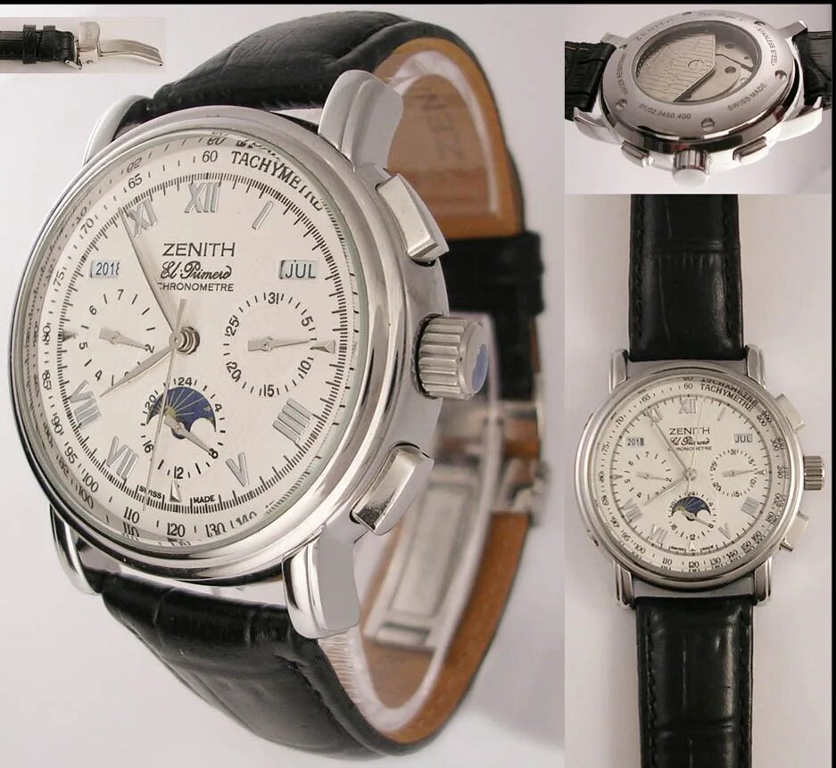 Часы Zenith el primero Chronometre. Zenith el primero Chronometre 39 is stock. Часы Зенит реплика. Часы Zenith копия. Реплики зенит