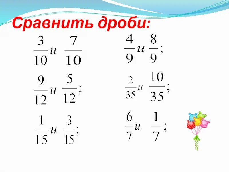 Сравни дроби. Дроби 5 класс. Правильные и неправильные дроби 5 класс. Сравнивание дробей. 42 сравните дроби