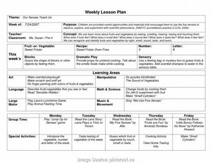 Education lesson plan