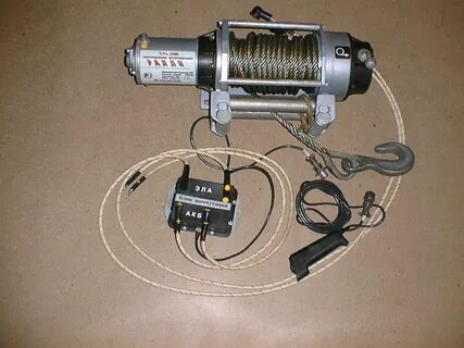 Лебедка электрическая 12v своими руками