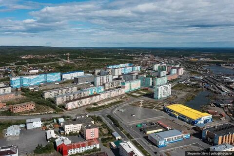 Показать город дудинка