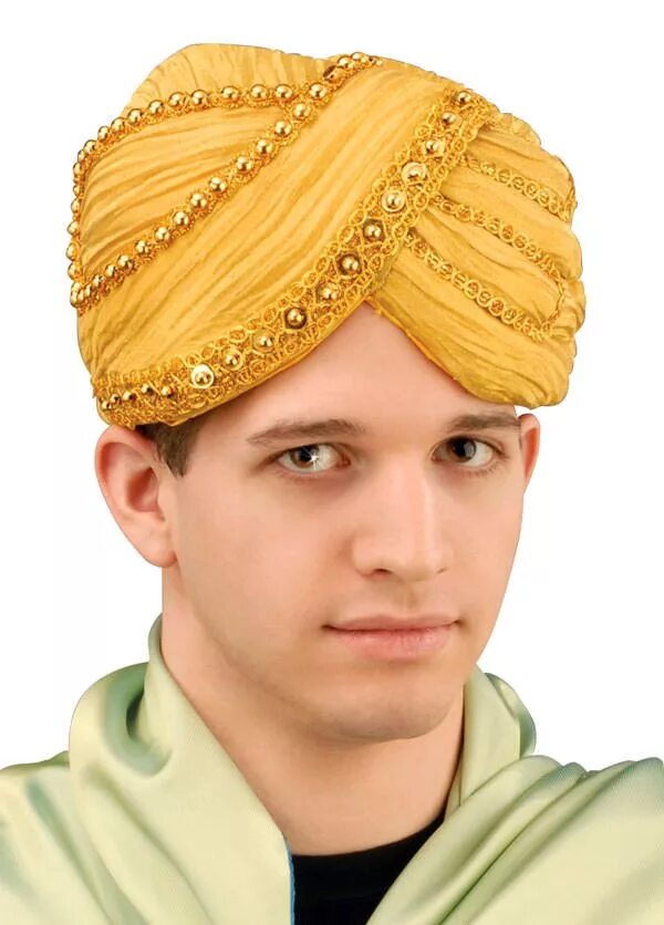 Индийская шляпа. Тюрбан Аладдин. Шейх в чалме. Чалма (тюрбан).