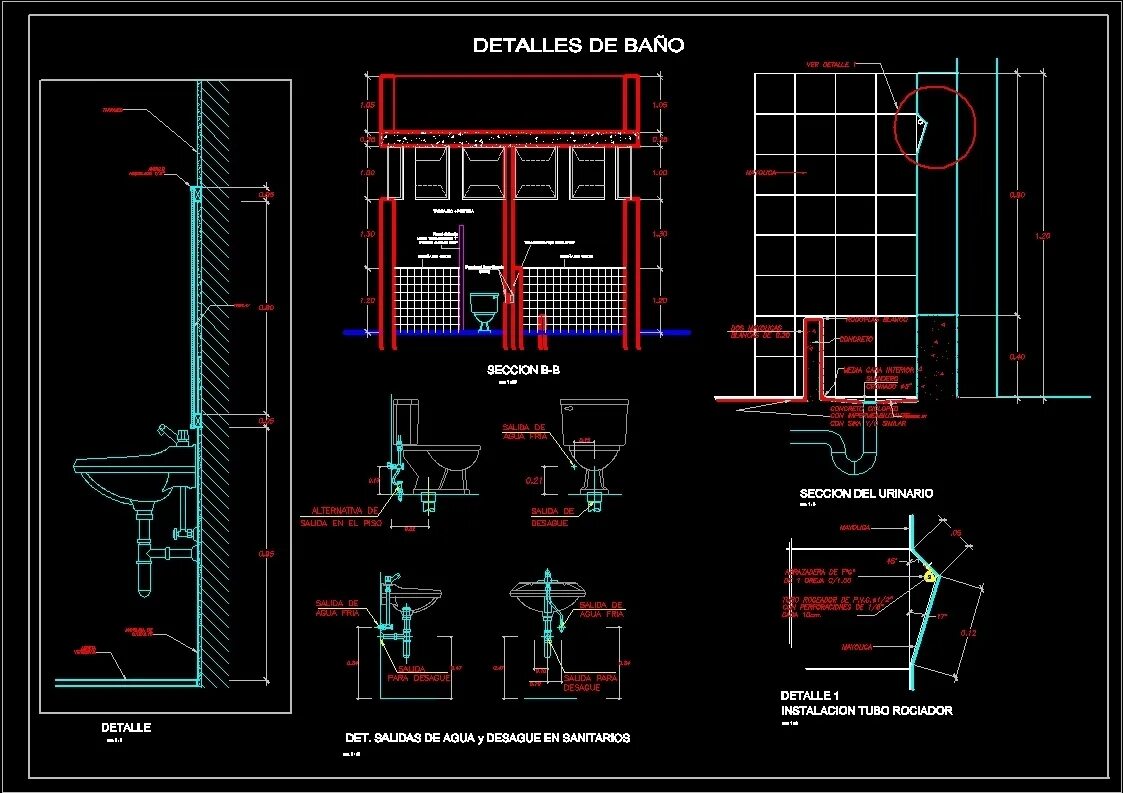 Different sanitary blocks detail 2d view dwg file Autocad, Bathroom accesories, 