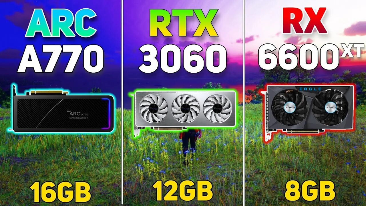 Intel arc a770 vs 3060ti. Rtx 4090 vs 3060. rtx 3060 в компе. rx 7000 против 40 rtx. arc a770.