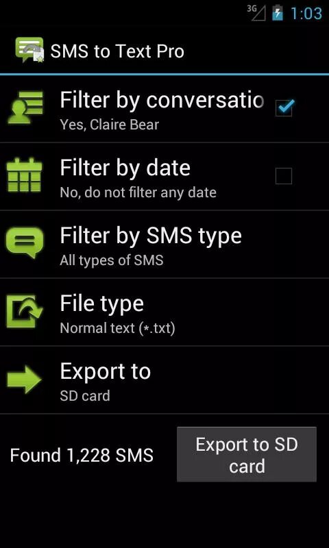 Sms files