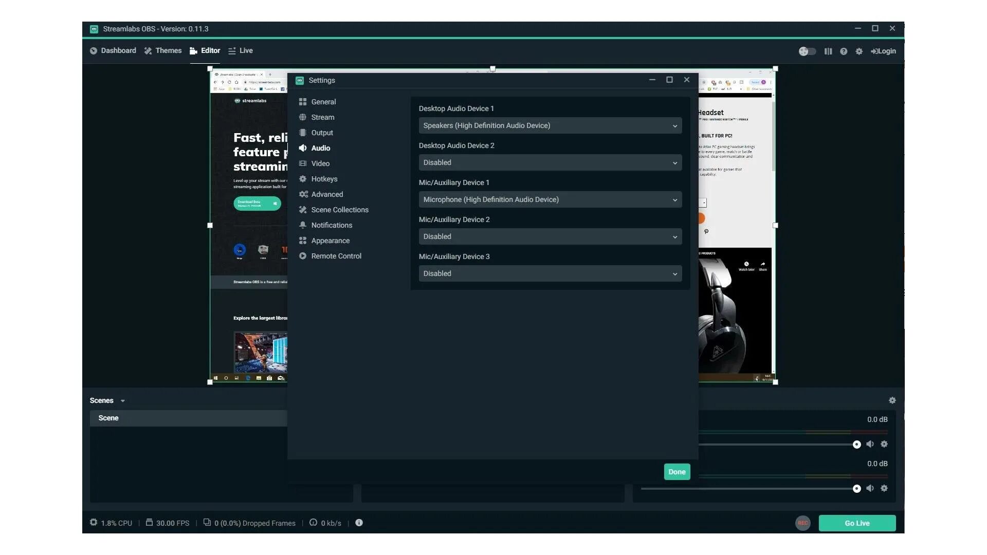Streamlabs desktop. Системные требования streamlabs obs. бесплатные темы для streamlabs obs. обс две аудиодорожки.