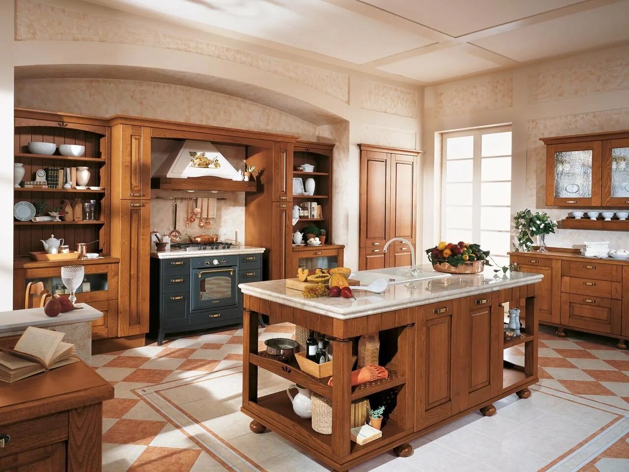 Итальянская кухня в домашних условиях. Кухни в стиле Кантри. Кухня в итальянском стиле. Кухонный остров в стиле Кантри. Итальянский стиль в интерьере кухни.