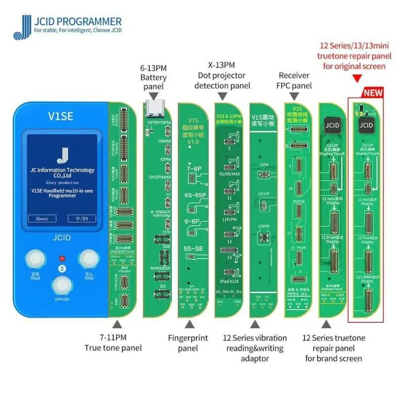 Программатор для iphone true tone. Программатор jc v1se. Jcid wifi v1se. Jcid программа. Jcid true tone.
