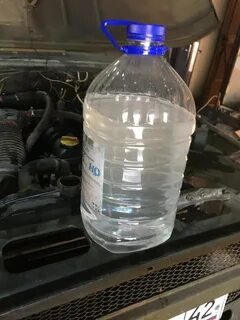 Вода вместо антифриза
