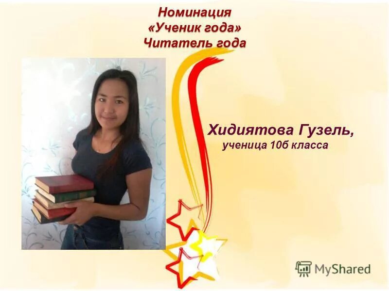 номинации ученик года