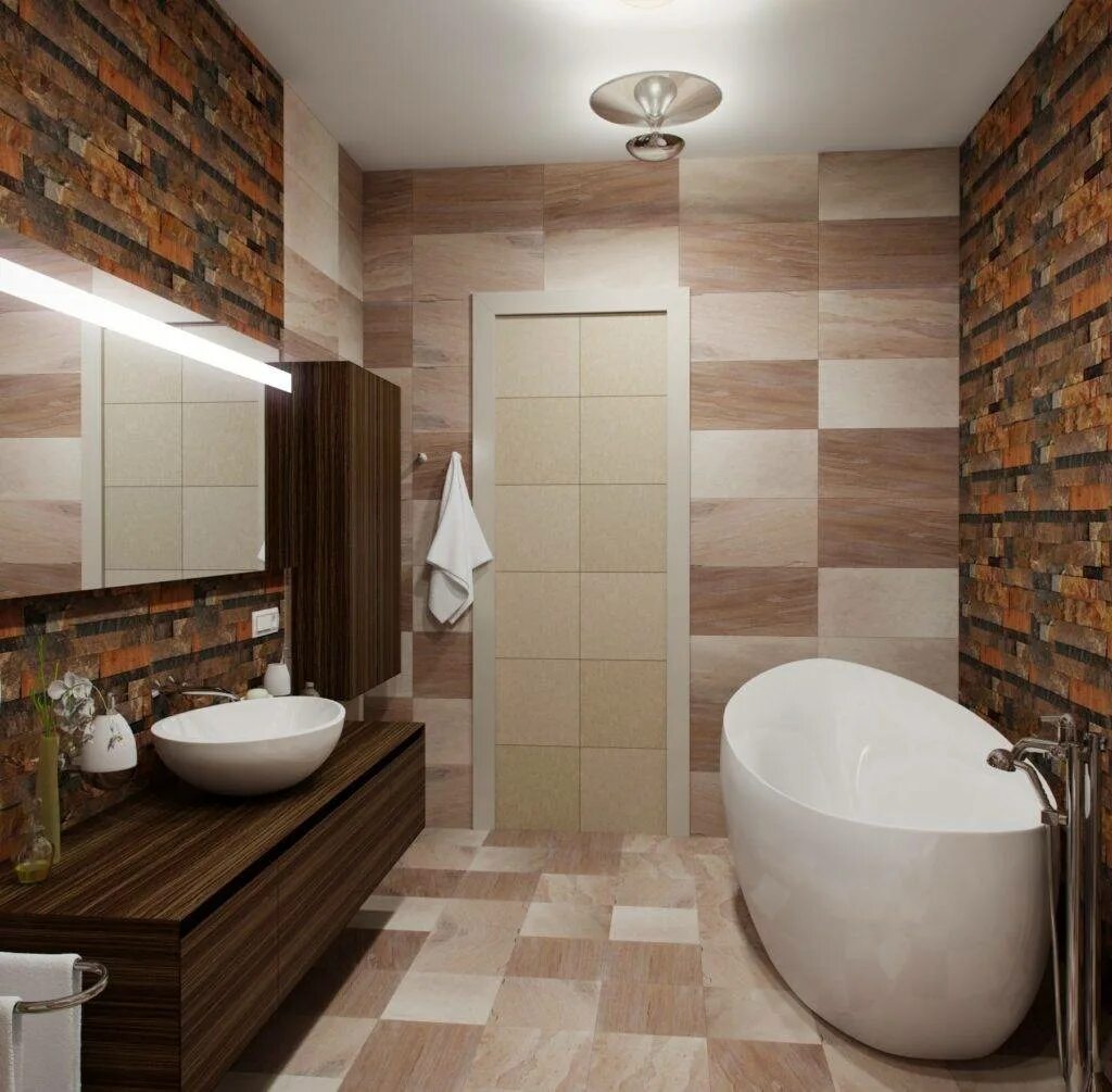 Современная плитка для ванной. Современная ванная комната. Санузел в современном стиле. Сочетание плитки.