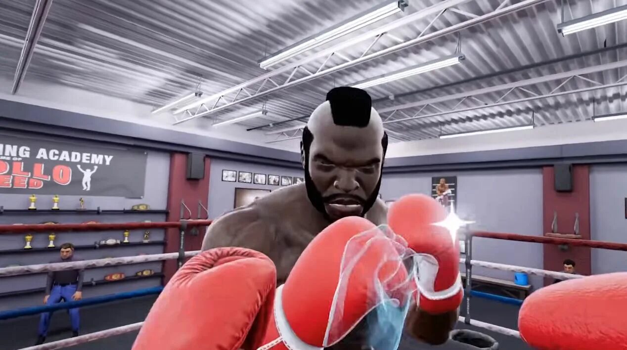 VR бокс игра. Thrill of the Fight от Oculus. Симулятор бокса на виар. Бокс Крид VR.