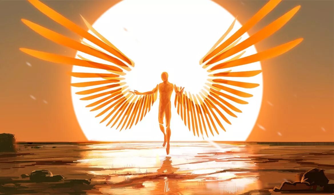 Лети поближе к солнцу. Ангел солнца. Солнце арт. Солнце фэнтези. Солнце с крыльями.