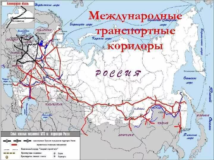 Международные транспортные россии