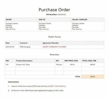 Purchase invoices