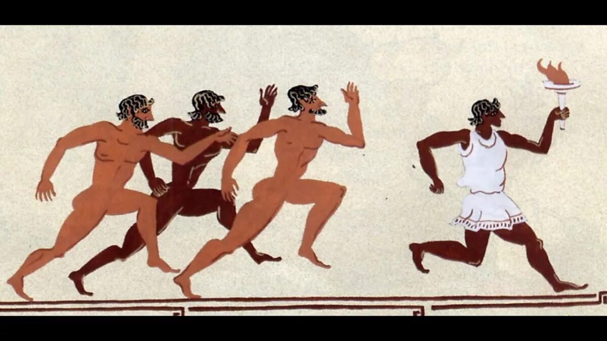 Первые Олимпийские игры в древней Греции. Древнегреческие Олимпийские игры в Олимпии. Олимпийские игры в Греции в древности. Бег в древней Греции на Олимпийских играх.