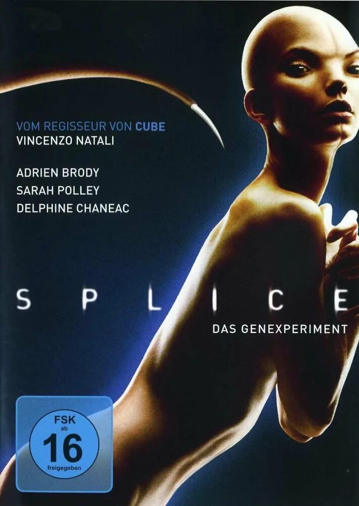 Химера Splice (2009) Постер к фильму. Химера Винченцо Натали. Химера сайт информация