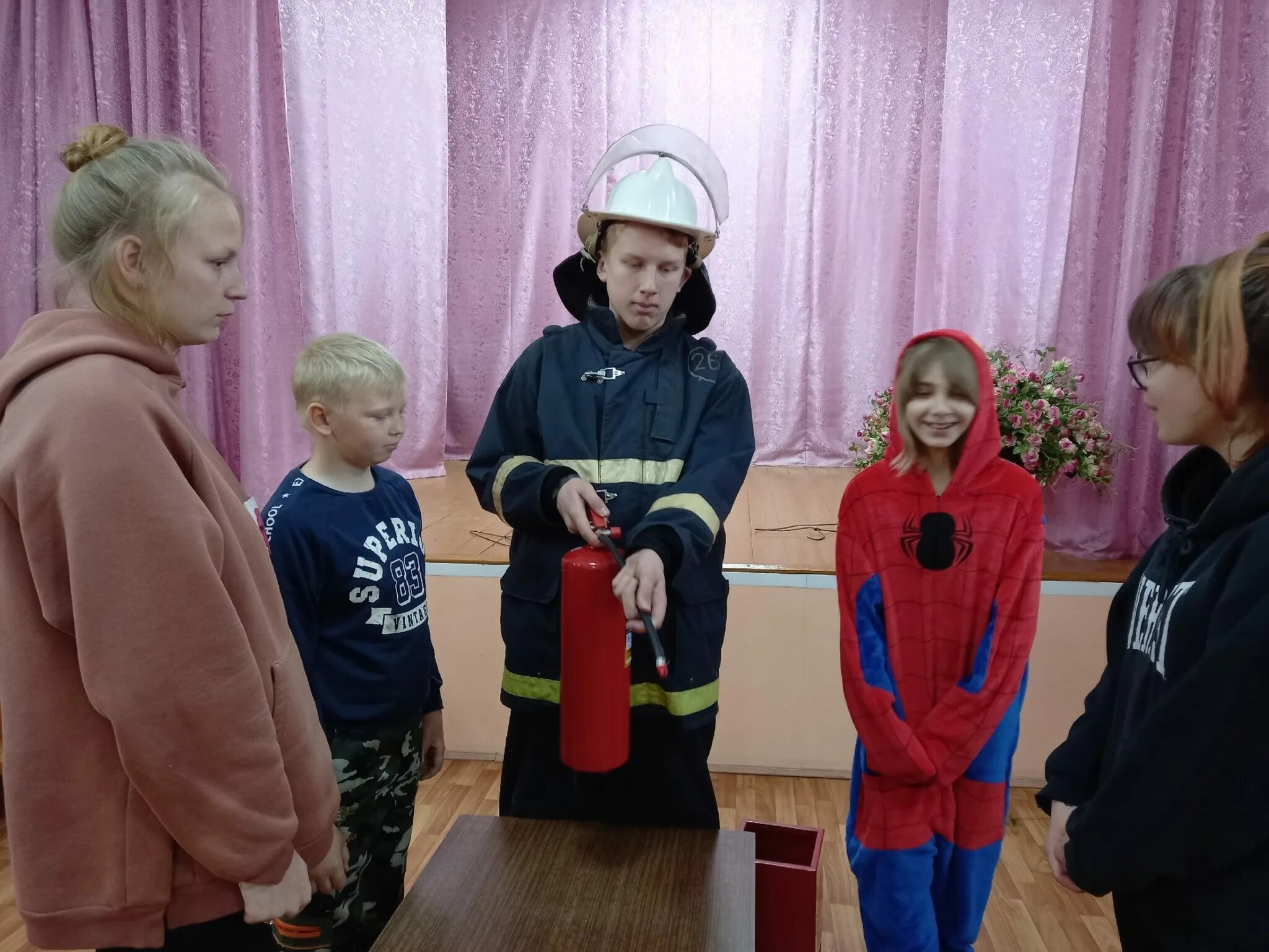 Агитация пожарных
