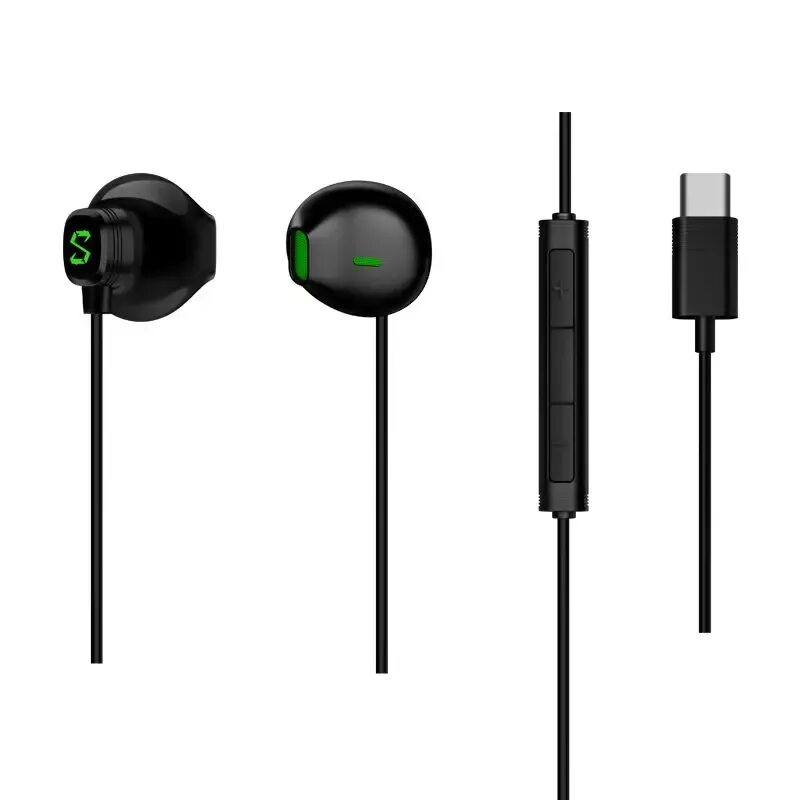 Наушники xiaomi type c. Наушники Black Shark Earphones 2. Xiaomi Black Shark наушники. Black Shark 3.5mm Earphones 2. Блэк Шарк наушники проводные.