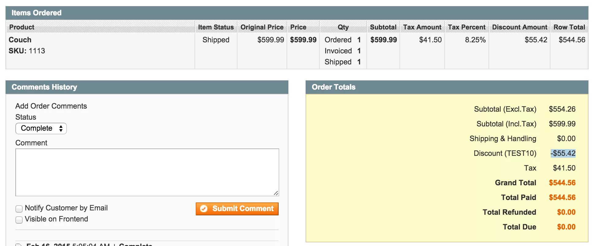Ordered amount. Total order amount. amount is.