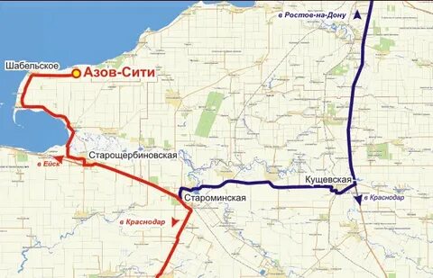 Шабельское краснодарский край на карте