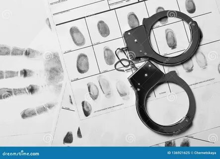 Отпечатки пальцев полиция