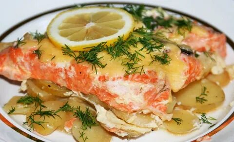 Красная рыба по царски