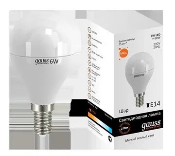 Лампа gauss 2700k