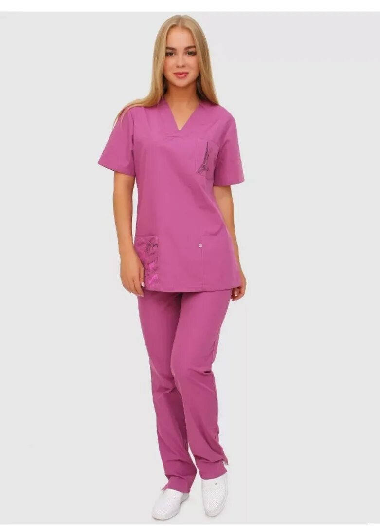 Валберис медицинские костюмы женские 52 размер. Костюм медицинский женский. Костюм хирургический женский. Розовая медицинская форма.