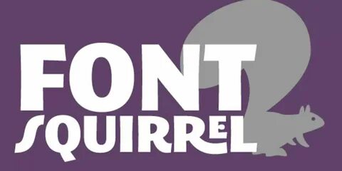 Font squirrel шрифты
