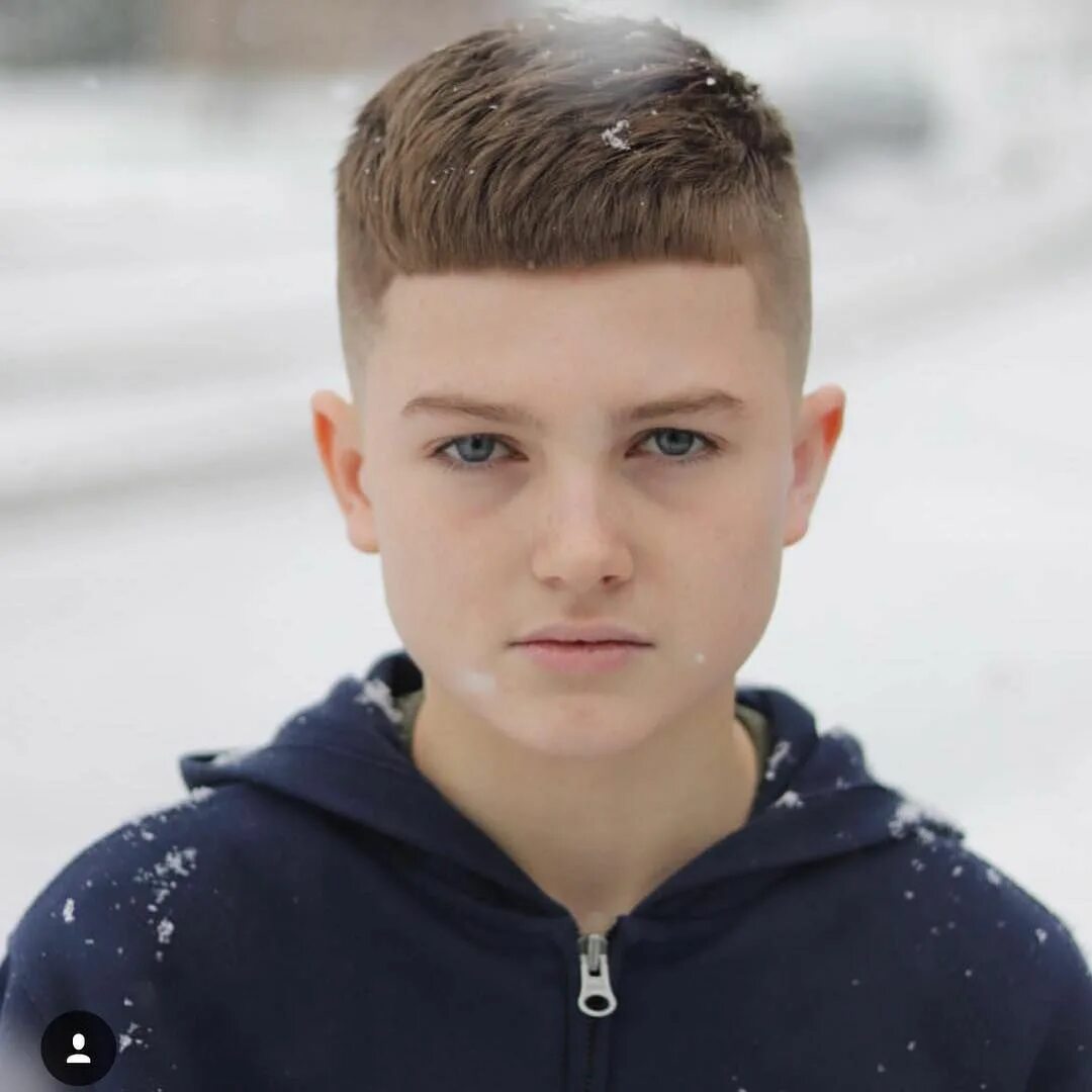 Стрижка кроп для подростка - 80 photo