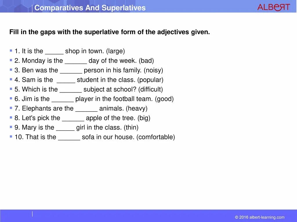 Comparatives and superlatives упражнения. Comparative and Superlative adjectives упражнения. Comparative form задания. Comparative and Superlative задания для 4 класса.