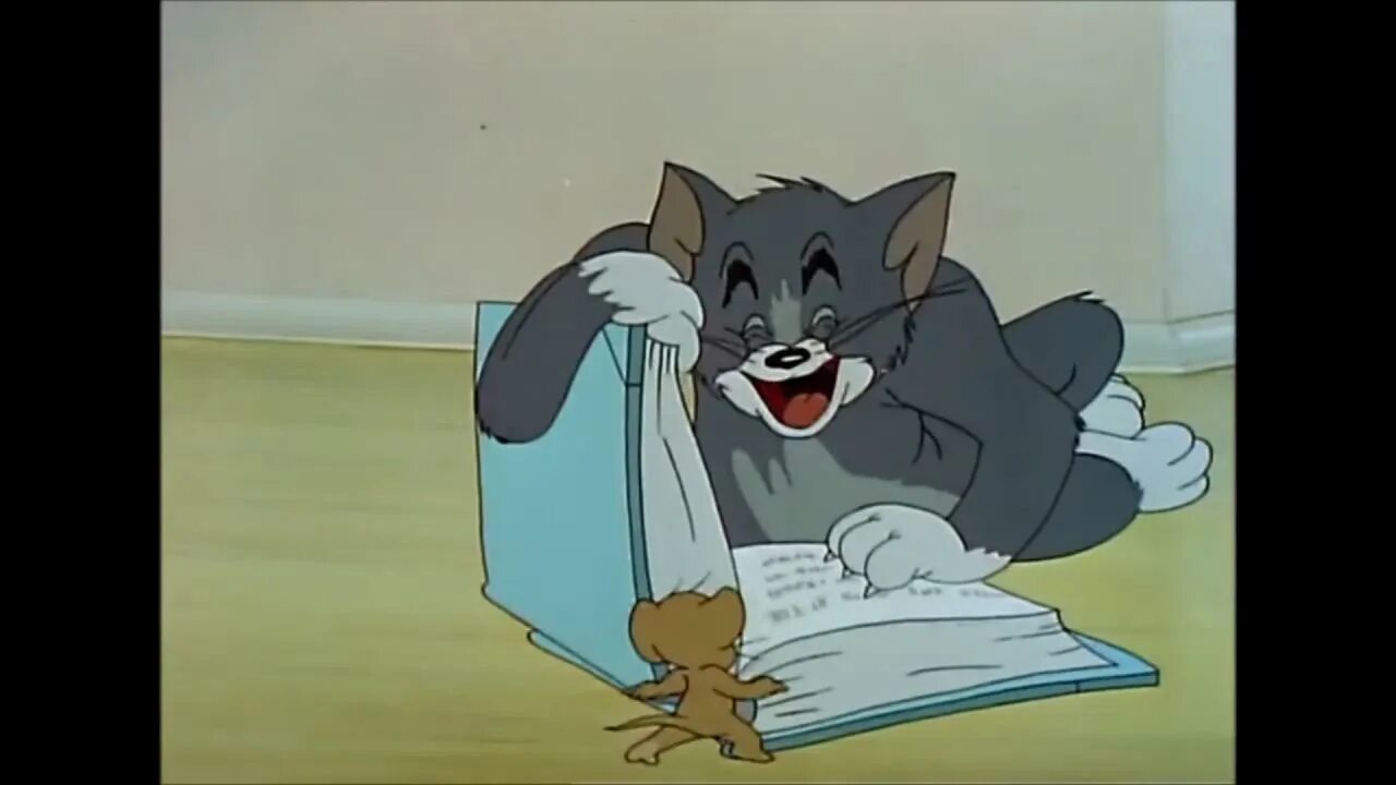 Дай мне кот том. Том и джерри том с газетой. том книга. том смеется. том и джерри смеется.