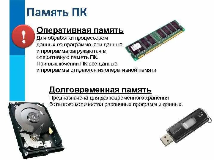 Информация хранящаяся в долговременной памяти как. Память компьютера Оперативная память долговременная память. Память компьютера Оперативная память долговременная память схема. Память компьютера таблица Оперативная память долговременная память. Оперативная память ПК для чего.