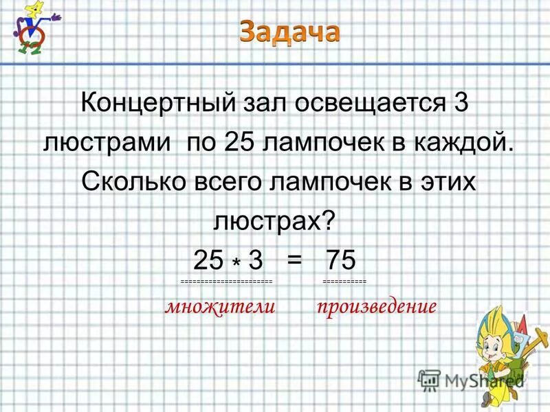 Произведение в 7 13