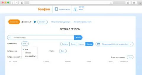 Телфин техподдержка