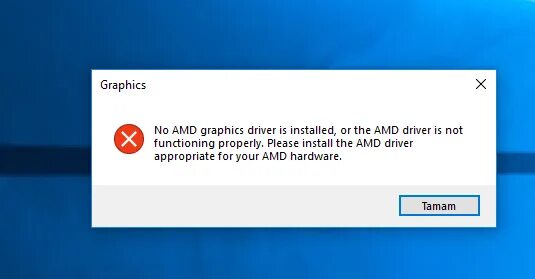 Графический драйвер AMD. Ошибка драйвера АМД. No AMD Graphics Driver is installed. No AMD.