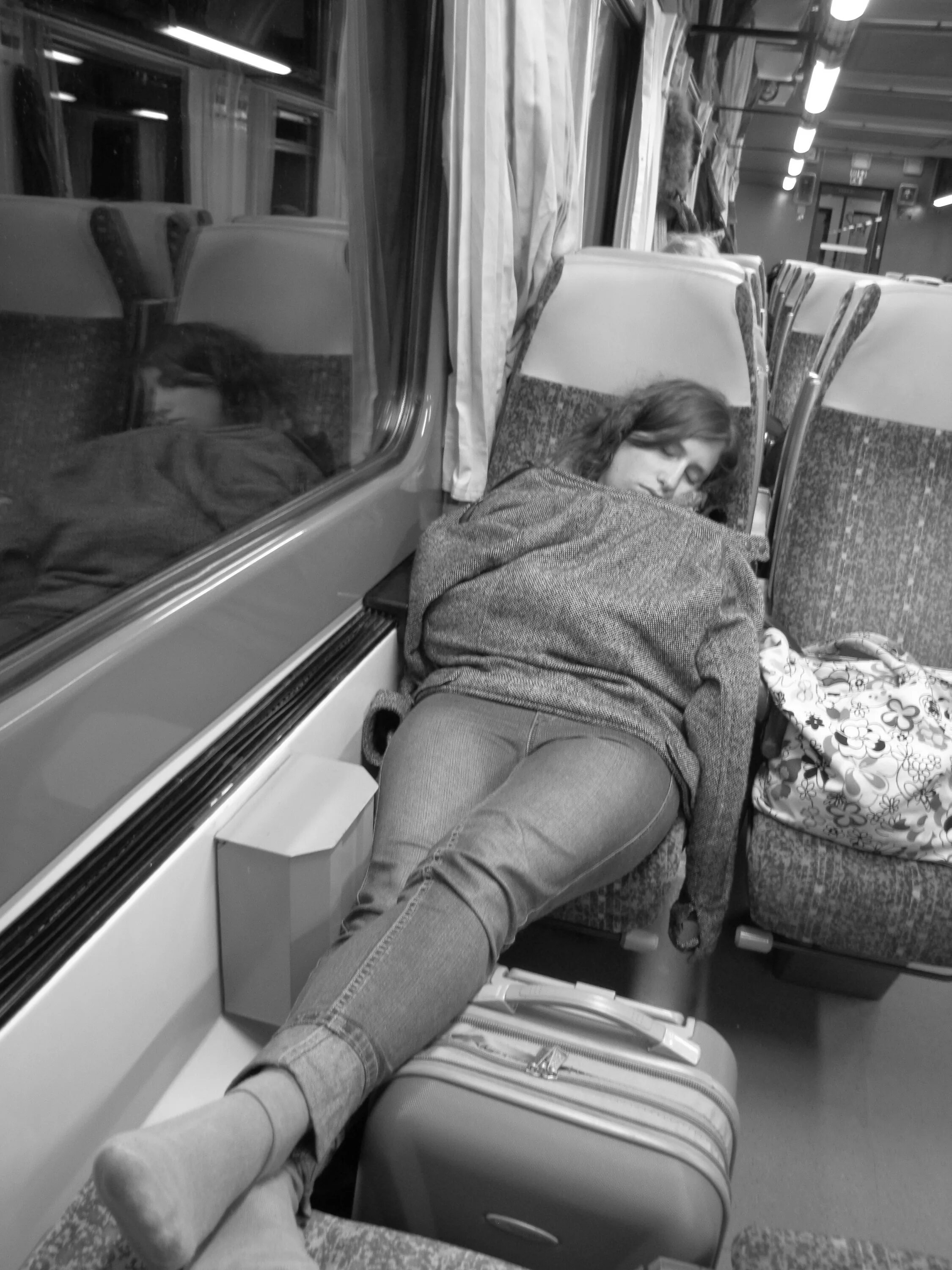 Sleep in train